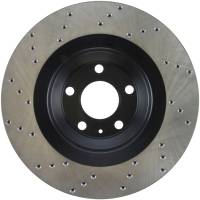 StopTech - StopTech Sport Cross Drilled Brake Rotor; Rear Left - Image 2