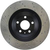 StopTech - StopTech Sport Cross Drilled Brake Rotor; Rear Right - Image 2