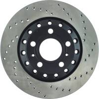 StopTech - StopTech Sport Cryo Cross Drilled Brake Rotor; Rear Left - Image 2