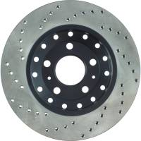 StopTech - StopTech Sport Cryo Cross Drilled Brake Rotor; Rear Left - Image 3