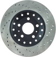 StopTech - StopTech Sport Cross Drilled Brake Rotor; Rear Right - Image 2