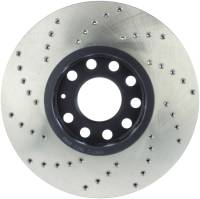 StopTech - StopTech Sport Cross Drilled Brake Rotor; Front Left - Image 2