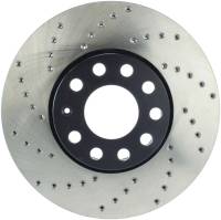 StopTech - StopTech Sport Cross Drilled Brake Rotor; Front Right - Image 1