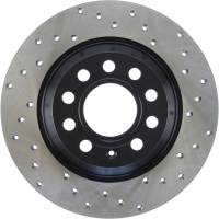 StopTech - StopTech Sport Cryo Cross Drilled Brake Rotor; Rear Left - Image 5