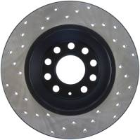 StopTech - StopTech Sport Cross Drilled Brake Rotor; Rear Left - Image 2