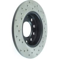 StopTech - StopTech Sport Cryo Cross Drilled Brake Rotor; Rear Left - Image 2