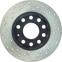 StopTech - StopTech Sport Cryo Cross Drilled Brake Rotor; Rear Left - Image 3