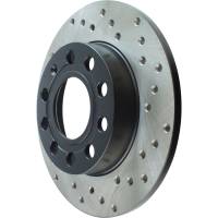 StopTech - StopTech Sport Cryo Cross Drilled Brake Rotor; Rear Left - Image 5