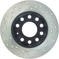 StopTech - StopTech Sport Cross Drilled Brake Rotor; Rear Left - Image 2