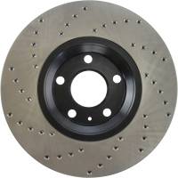 StopTech - StopTech Sport Cryo Cross Drilled Brake Rotor; Front Left - Image 2