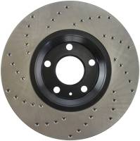 StopTech - StopTech Sport Cross Drilled Brake Rotor; Front Left - Image 2