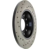 StopTech - StopTech Sport Cryo Cross Drilled Brake Rotor; Rear Left - Image 5