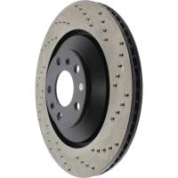 StopTech - StopTech Sport Cryo Cross Drilled Brake Rotor; Rear Left - Image 2