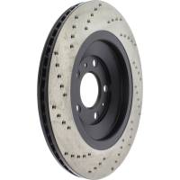 StopTech - StopTech Sport Cryo Cross Drilled Brake Rotor; Rear Left - Image 3