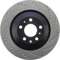 StopTech - StopTech Sport Cryo Cross Drilled Brake Rotor; Rear Left - Image 4