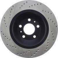 StopTech - StopTech Sport Cryo Cross Drilled Brake Rotor; Rear Left - Image 5