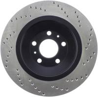 StopTech - StopTech Sport Cross Drilled Brake Rotor; Rear Right - Image 2