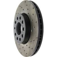 StopTech - StopTech Sport Cryo Cross Drilled Brake Rotor; Front and Rear Left - Image 2