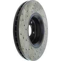 StopTech - StopTech Sport Cryo Cross Drilled Brake Rotor; Front Left - Image 5