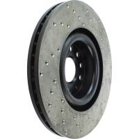 StopTech - StopTech Sport Cryo Cross Drilled Brake Rotor; Front Right - Image 5