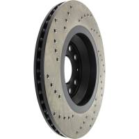 StopTech - StopTech Sport Cryo Cross Drilled Brake Rotor; Rear Left - Image 3