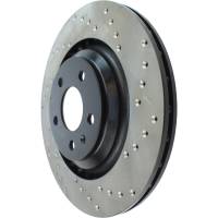 StopTech - StopTech Sport Cryo Cross Drilled Brake Rotor; Rear Left - Image 2