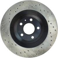 StopTech - StopTech Sport Cross Drilled Brake Rotor; Rear Left - Image 2