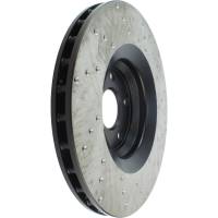 StopTech - StopTech Sport Cryo Cross Drilled Brake Rotor; Front Right - Image 5