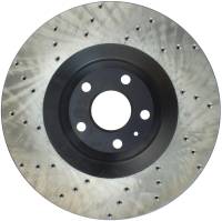 StopTech - StopTech Sport Cross Drilled Brake Rotor; Front Left - Image 2