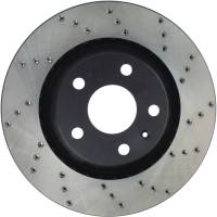 StopTech - StopTech Sport Cryo Cross Drilled Brake Rotor; Rear Left - Image 2