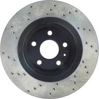 StopTech - StopTech Sport Cryo Cross Drilled Brake Rotor; Rear Left - Image 3