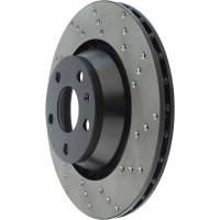 StopTech - StopTech Sport Cryo Cross Drilled Brake Rotor; Rear Left - Image 4