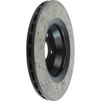 StopTech - StopTech Sport Cryo Cross Drilled Brake Rotor; Rear Left - Image 5