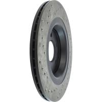 Stoptech - StopTech Sport Cryo Cross Drilled Brake Rotor; Rear Left - Image 3