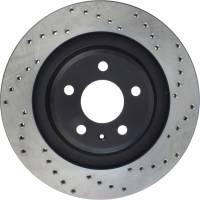 Stoptech - StopTech Sport Cryo Cross Drilled Brake Rotor; Rear Left - Image 4