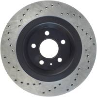 StopTech - StopTech Sport Cross Drilled Brake Rotor; Rear Left - Image 2