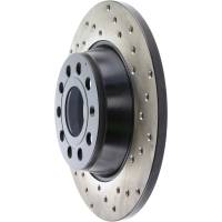 StopTech - StopTech Sport Cryo Drilled Brake Rotor; Rear Left - Image 3