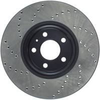 StopTech - StopTech Sport Cross Drilled Brake Rotor; Front Left - Image 2