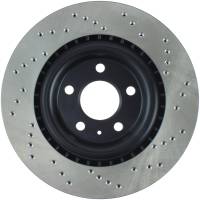 StopTech - StopTech Sport Cross Drilled Brake Rotor; Rear Right - Image 2