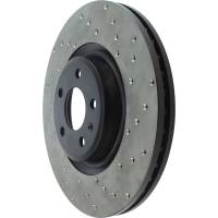 StopTech - StopTech Sport Cryo Cross Drilled Brake Rotor; Front Left - Image 4