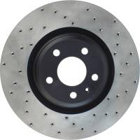 StopTech - StopTech Sport Cryo Cross Drilled Brake Rotor; Front Left - Image 5