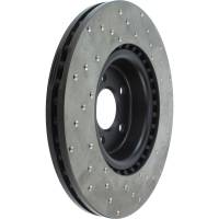 StopTech - StopTech Sport Cryo Cross Drilled Brake Rotor; Front Right - Image 5