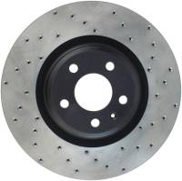 StopTech - StopTech Sport Cross Drilled Brake Rotor; Front Left - Image 2