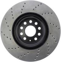 StopTech - StopTech Sport Cross Drilled Brake Rotor; Front Left - Image 2