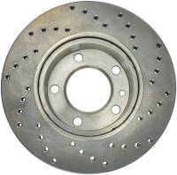 StopTech - StopTech Sport Cross Drilled Brake Rotor; Front Right - Image 2