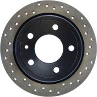 StopTech - StopTech Sport Cryo Cross Drilled Brake Rotor; Rear Left - Image 2