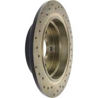 StopTech - StopTech Sport Cryo Cross Drilled Brake Rotor; Rear Left - Image 4