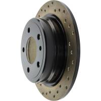 StopTech - StopTech Sport Cryo Drilled Brake Rotor; Rear Right - Image 2