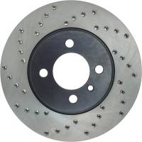 StopTech - StopTech Sport Cryo Cross Drilled Brake Rotor; Front Right - Image 4