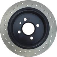 StopTech - StopTech Sport Cryo Cross Drilled Brake Rotor; Rear Left - Image 2